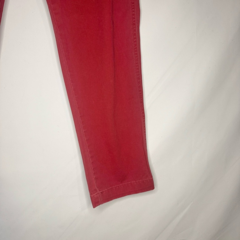 Polo by Ralph Lauren Women’s Red Chino Pants Size 4 - Picture 3 of 7